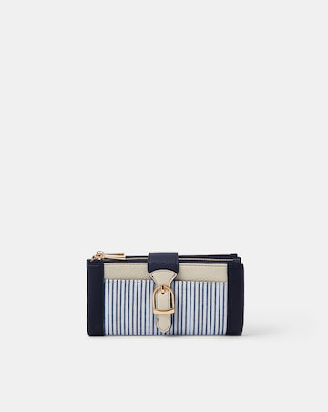 Accessorize Stripe Buckle Purse