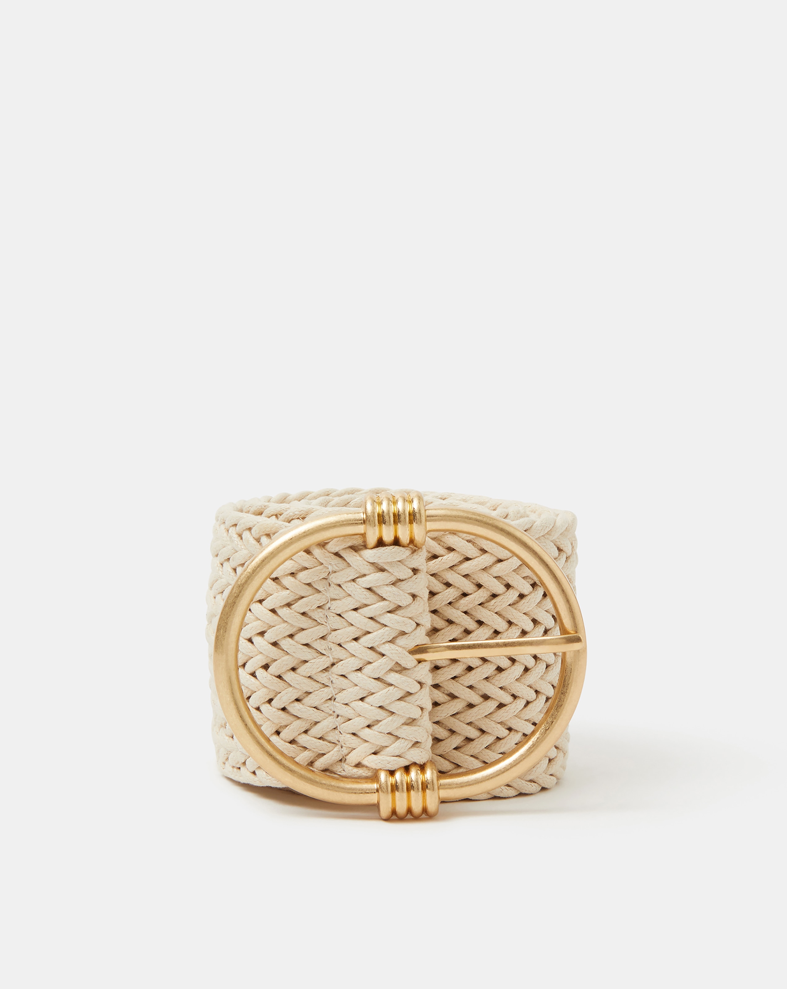 New In - Accessorize Wide Woven Belt