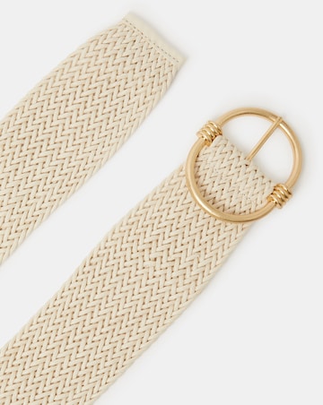 Accessorize Wide Woven Belt