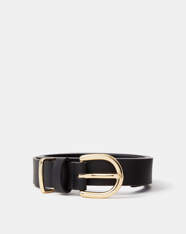 Accessorize Buckle Leather Belt