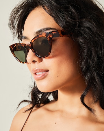 Accessorize Tort Preppy Sunglasses
