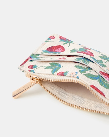 Accessorize Strawberry Print Card Holder