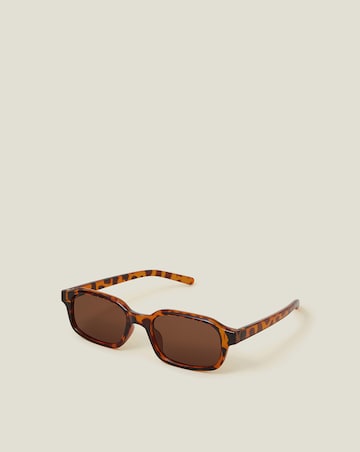 Accessorize Tortoiseshell Square Sunglasses