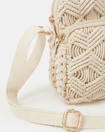 Accessorize Macrame Phone Bag