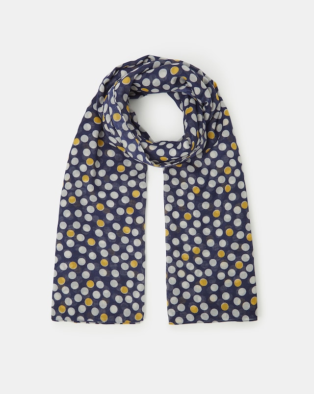 Accessorize Lightweight Polka Dot Scarf