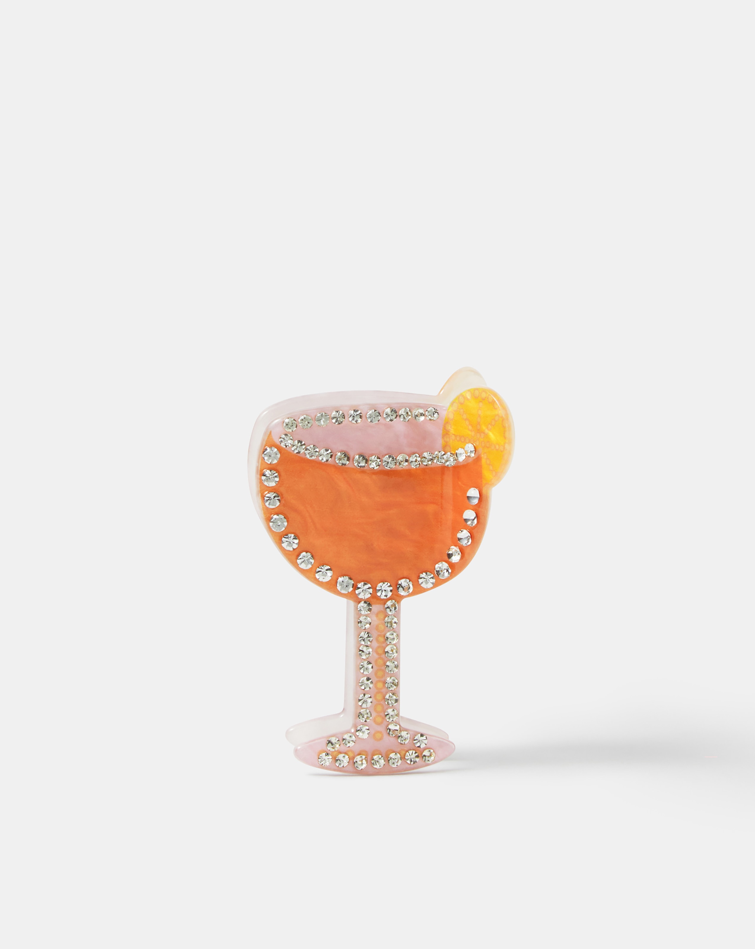 New In - Accessorize Aperol Spritz Claw Clip