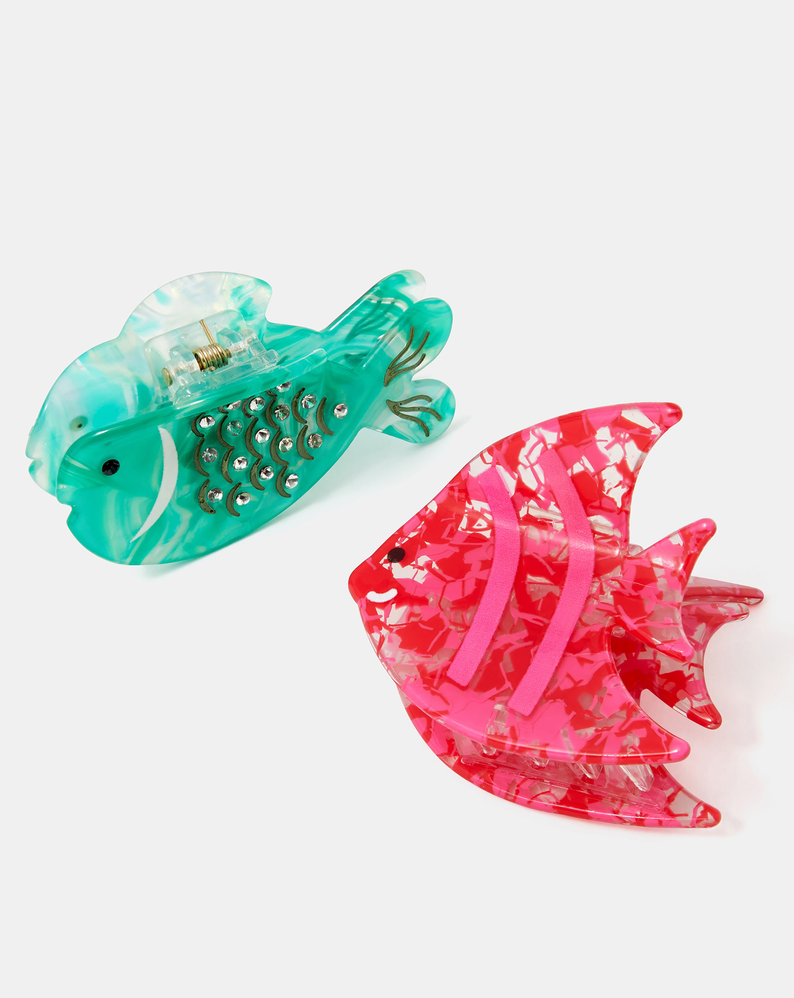 New In - Accessorize Tropical Fish Claw Clips