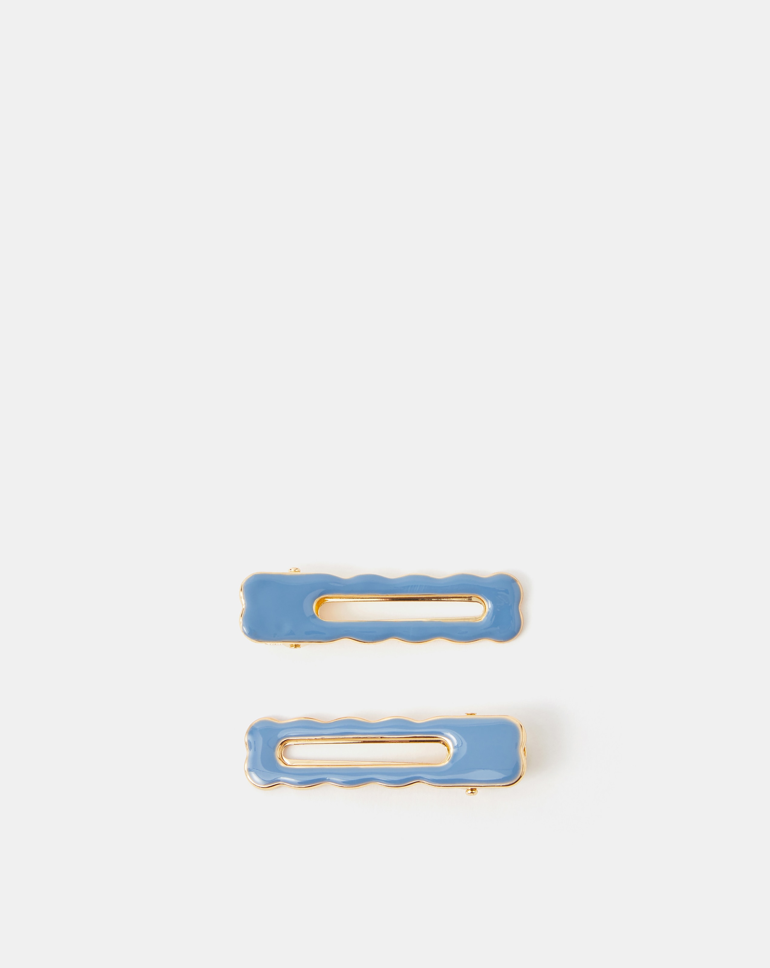 New In - Accessorize Enamel Salon Hair Clips
