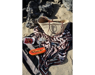 Callie Thorpe x Monsoon Straw Tote Bag