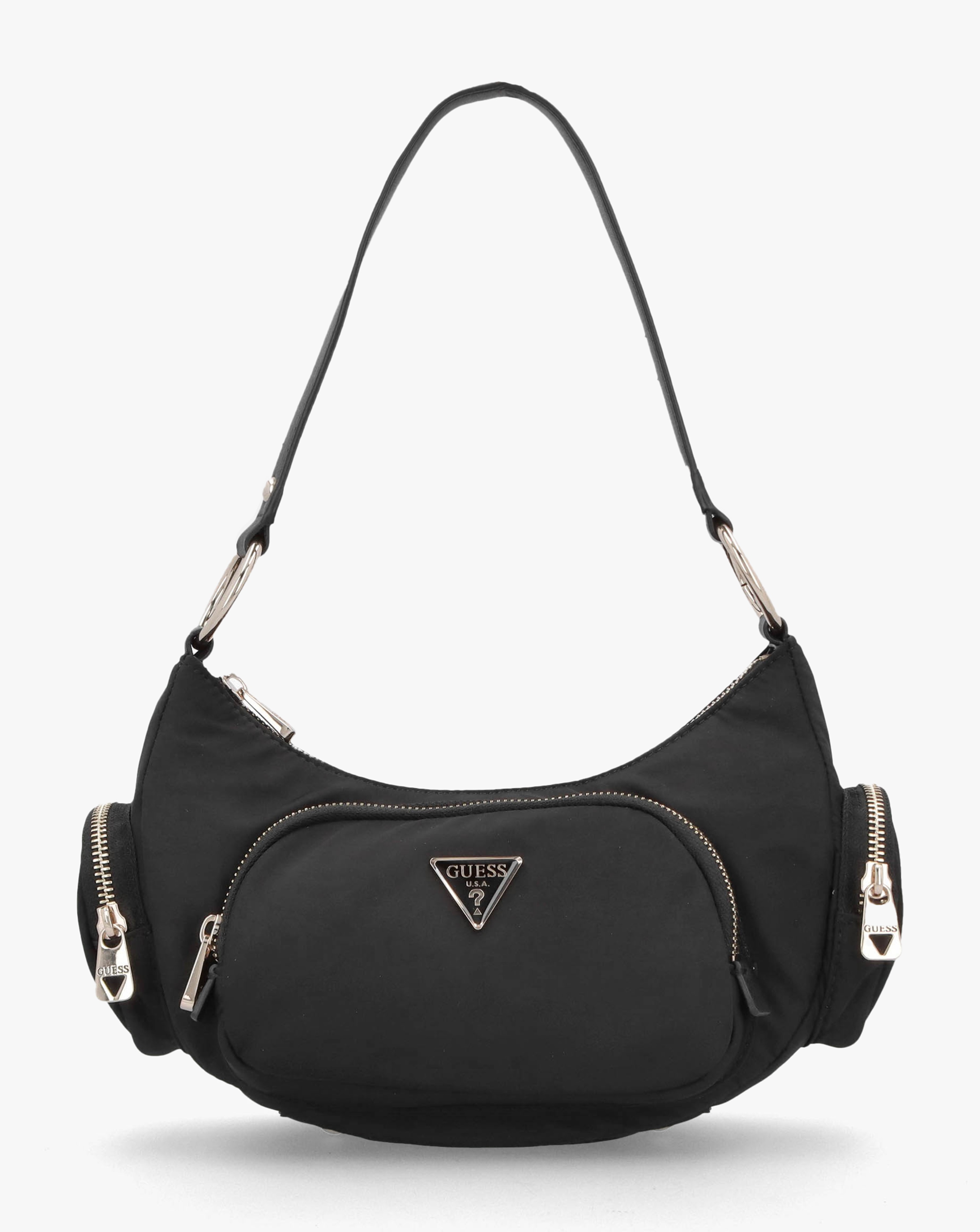 New In - Guess Eco Gemma Black Shoulder Bag