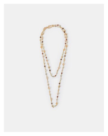 Accessorize Long Bead Chain Necklace