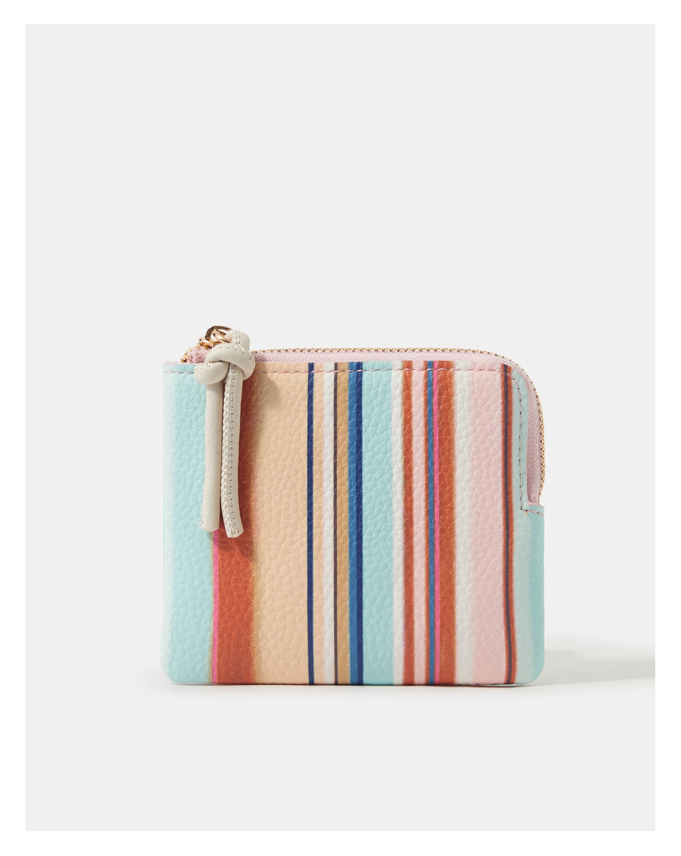 New In - Accessorize Stripe Coin Purse