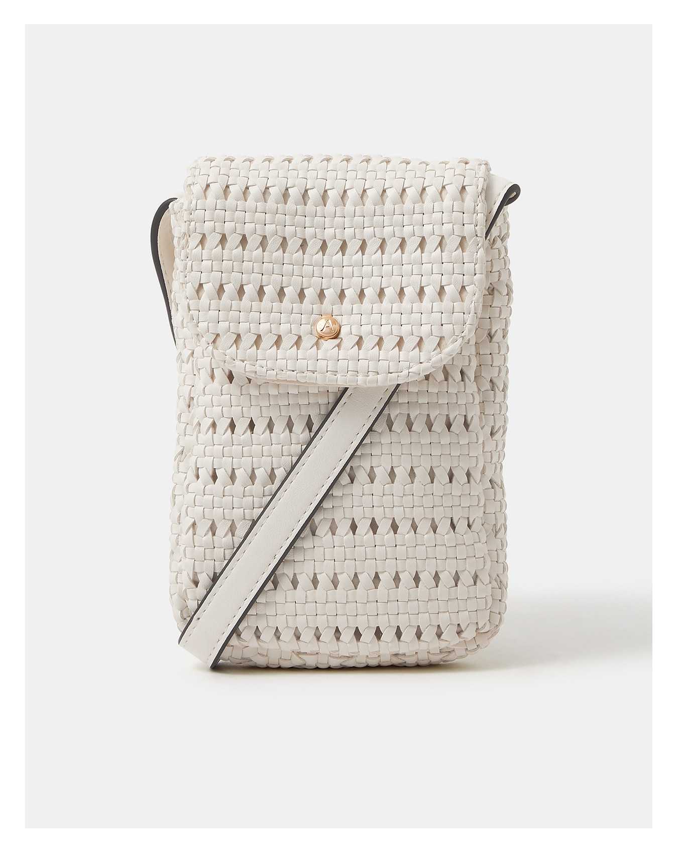 New In - Accessorize Woven Phone Bag