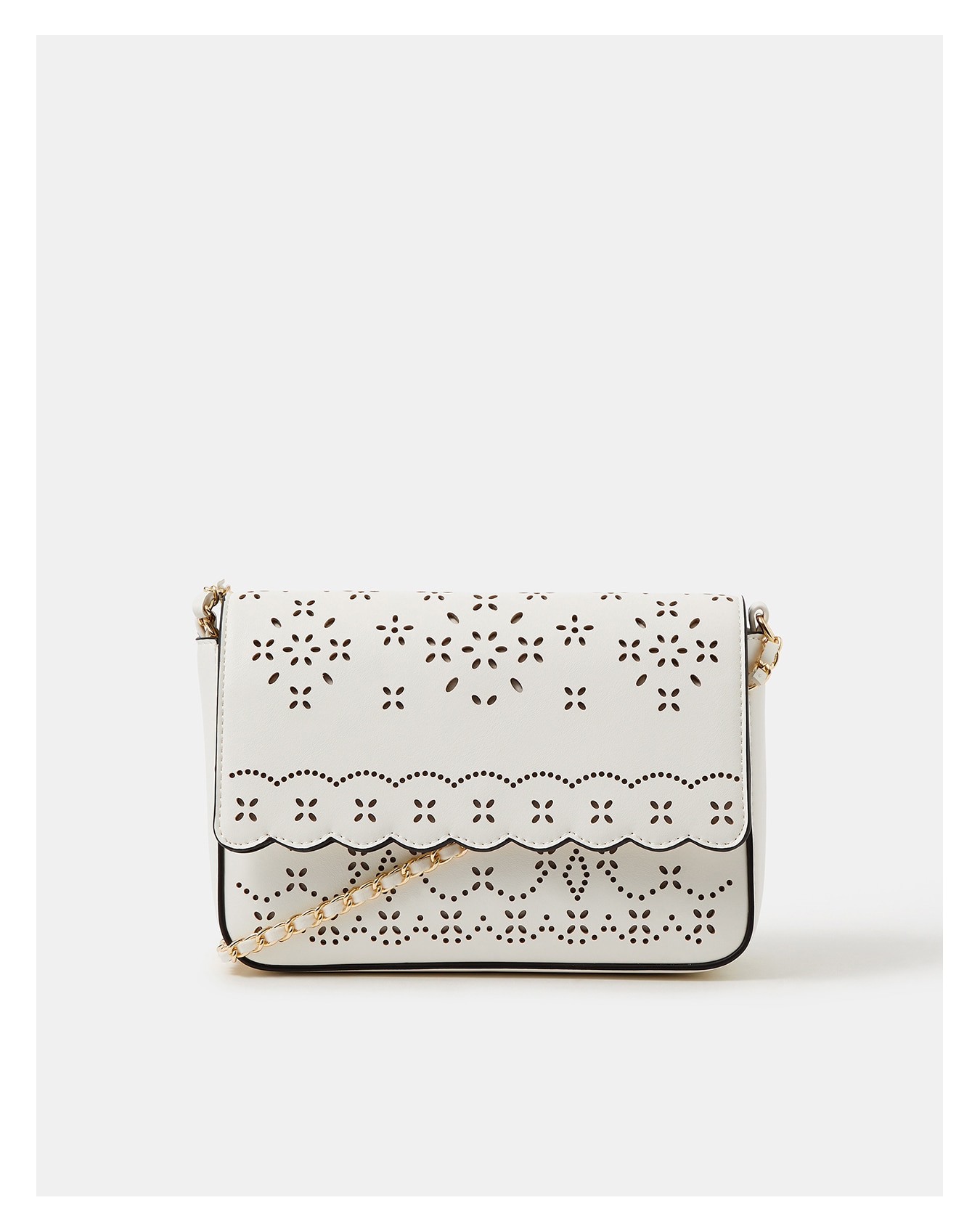 New In - Accessorize Laser Cut Crossbody Bag