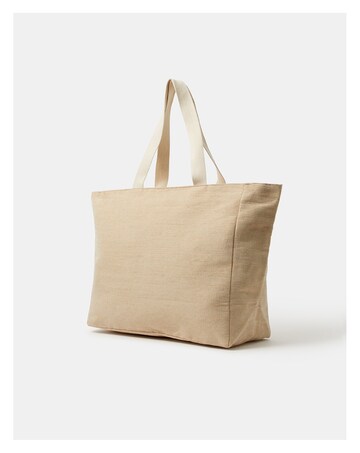 Accessorize Palm Tree Woven Beach Bag