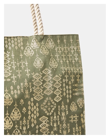 Accessorize Foil Print Beach Bag