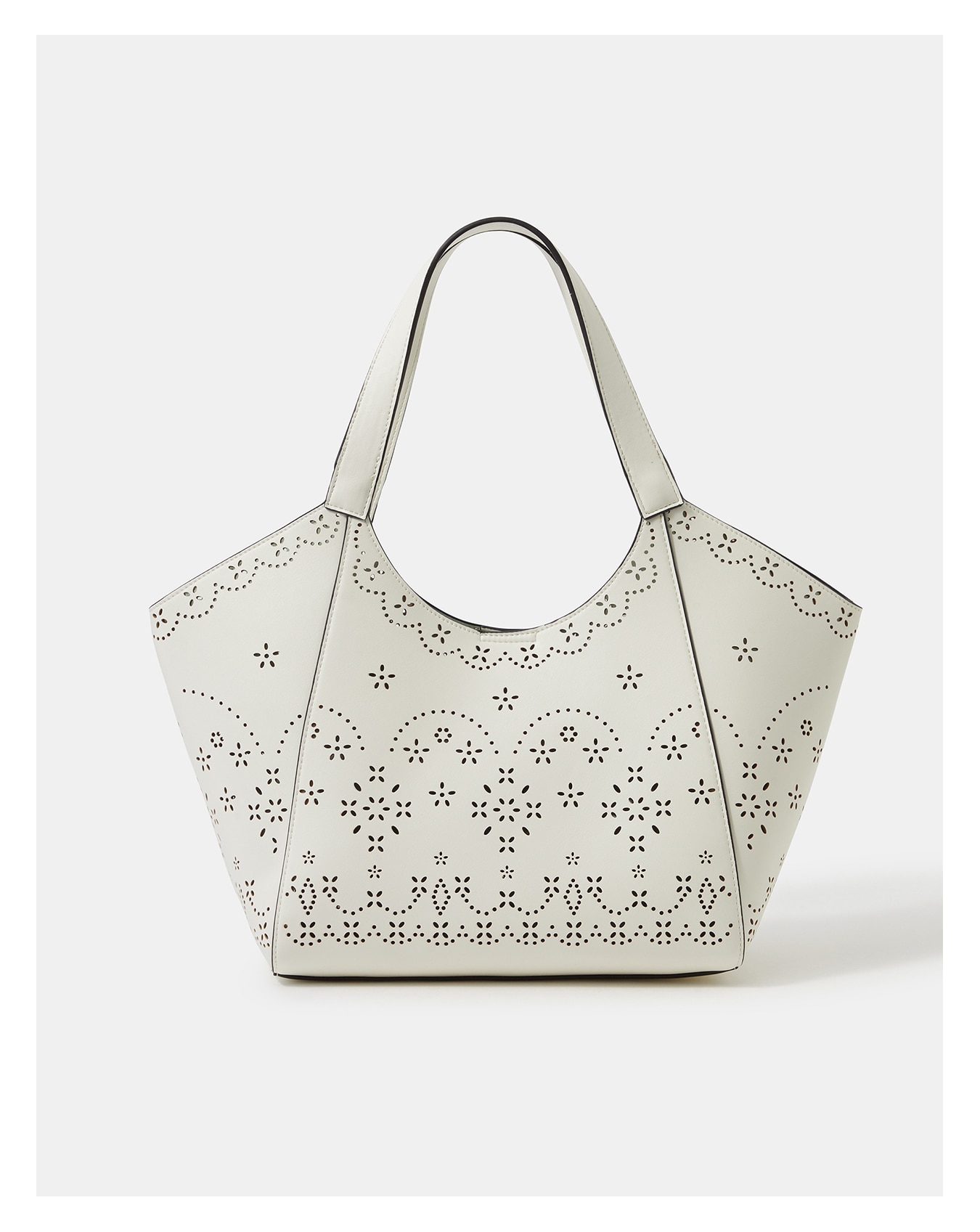 New In - Accessorize Laser Cut Tote Bag