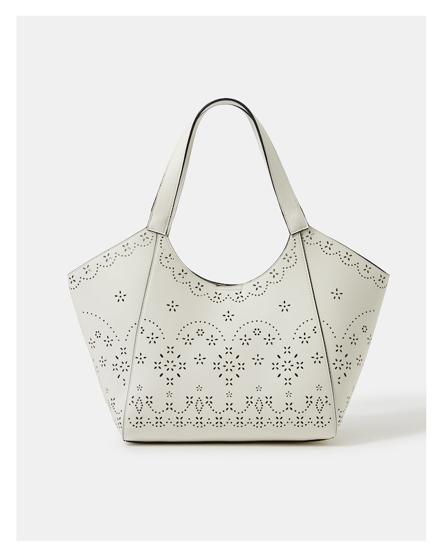 Accessorize Laser Cut Tote Bag