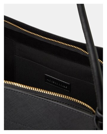 Accessorize Padlock Charm Faux Suede Bag