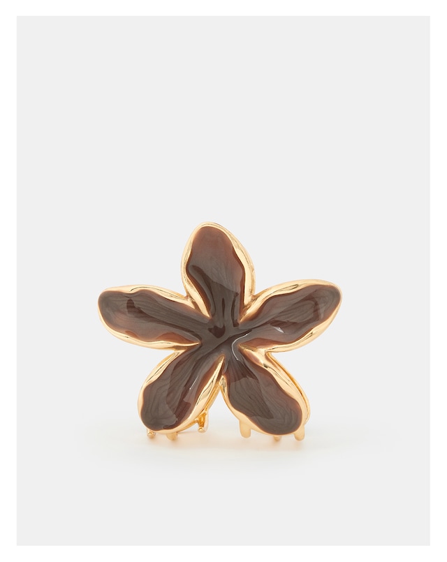 Accessorize Tropical Flower Claw Clip