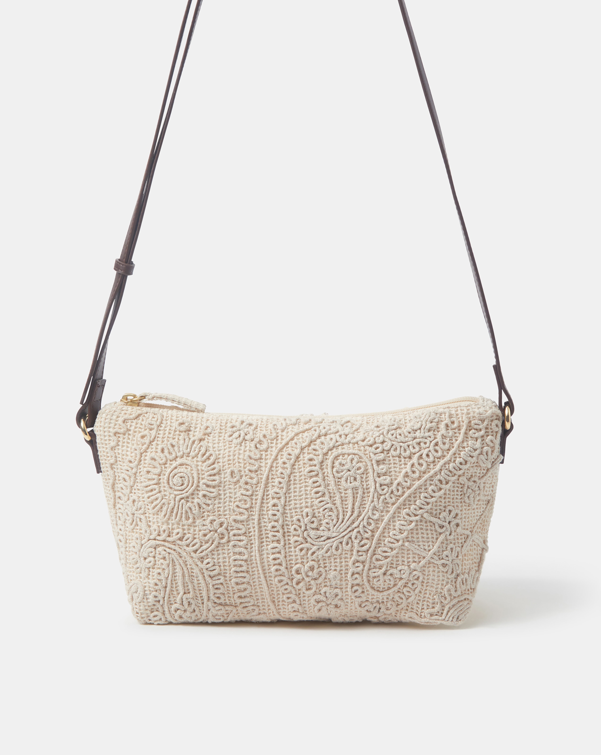 New In - Accessorize Crochet Crossbody Bag