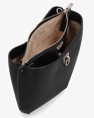 Guess Bianca Black Shoulder Bag