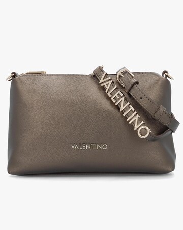 Valentino Bags Barn Gunmetal Hobo Bag