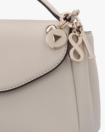 Guess Evie Taupe Top Handle Cross-Body Bag