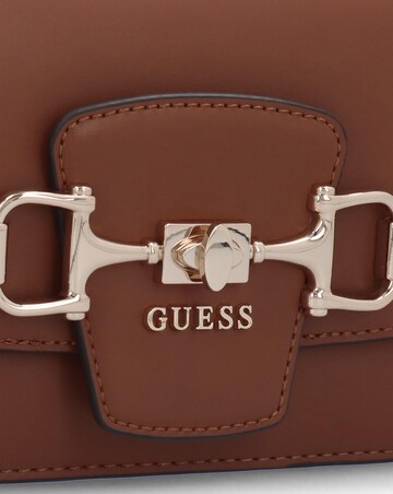 Guess Janie Convertible Cognac Cross-Body Bag