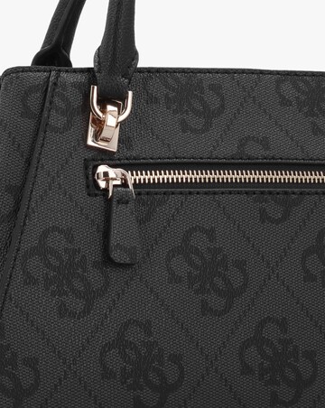 Guess Noelle II Luxury Coal Logo Satchel Bag