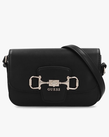 Guess Janie Convertible Black Cross-Body Bag