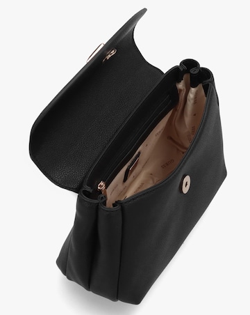 Guess Evie Black Top Handle Cross-Body Bag