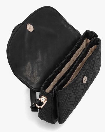 Guess Sally Convertible Black Quilted Cross-Body Bag
