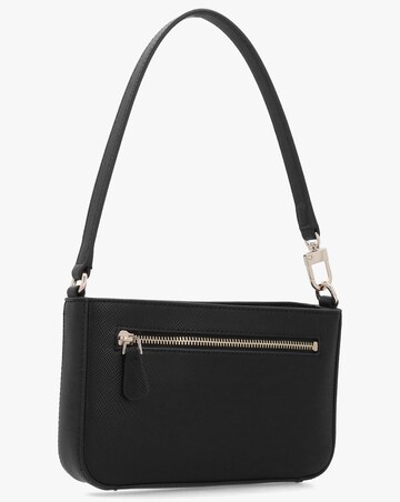 Guess Noelle II Mini Black Top Zip Shoulder Bag