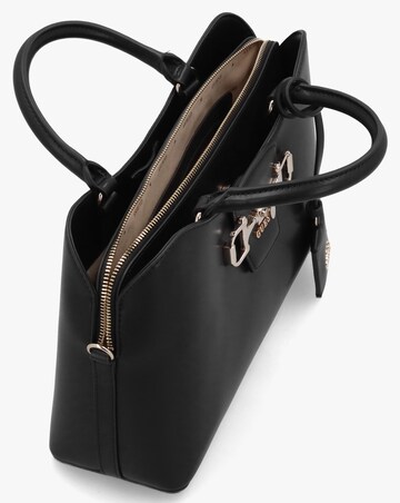 Guess Janie Girlfriend Black Satchel Bag