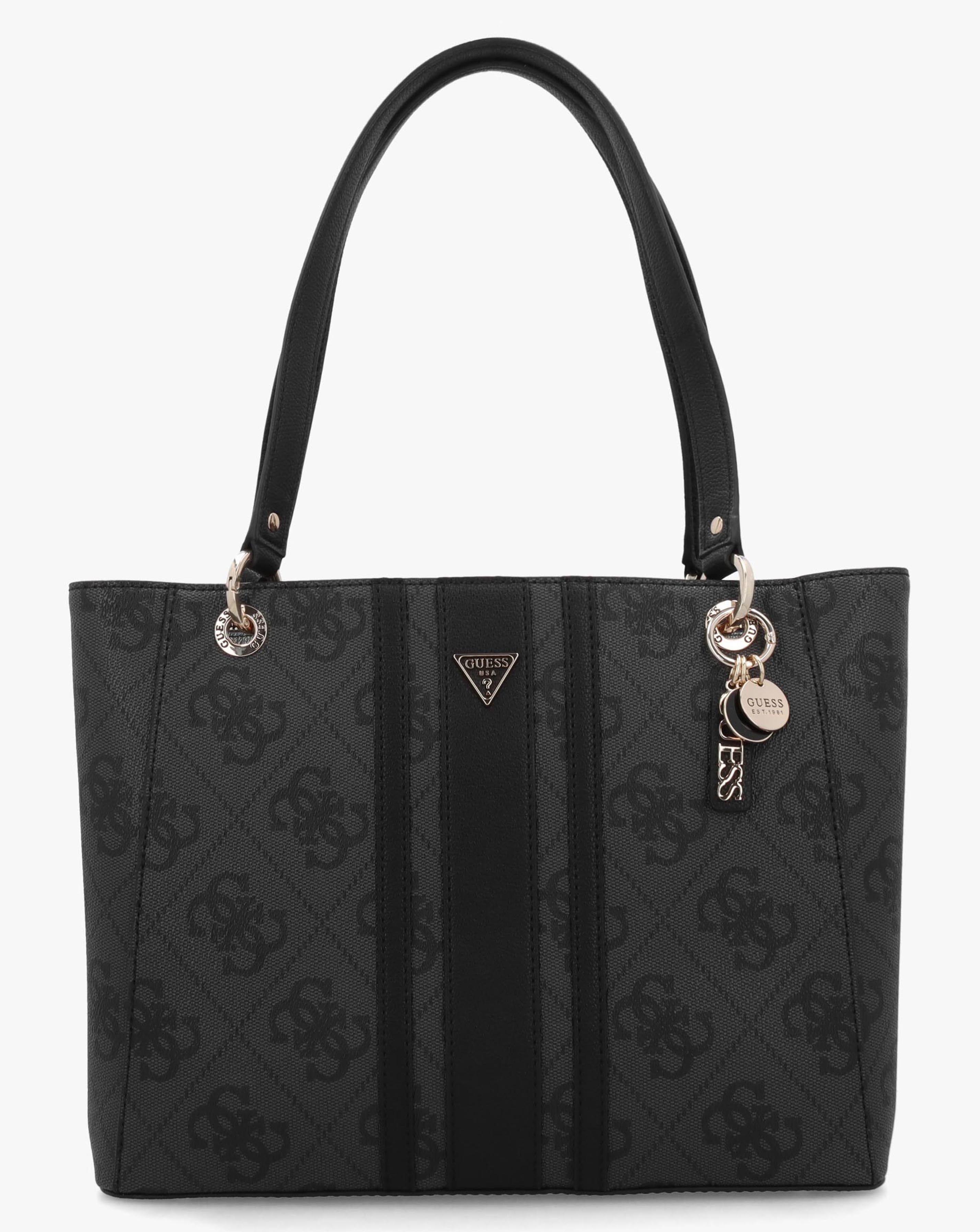 Guess Noelle II Coal Logo Tote Bag