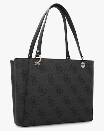 Guess Noelle II Coal Logo Tote Bag
