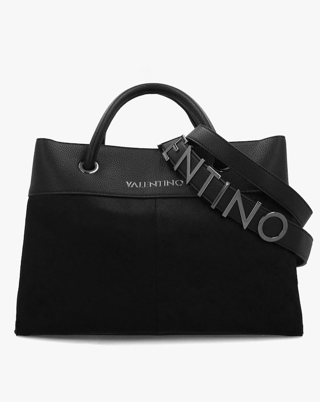 Valentino Bags Alexia Winter Black Shopper Bag