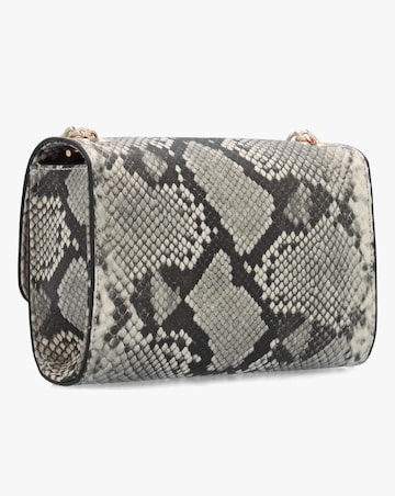 Valentino Bags Divina Winter Reptile Shoulder Bag