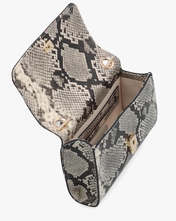 Valentino Bags Divina Winter Reptile Shoulder Bag