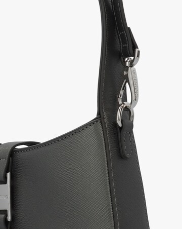 Valentino Bags Slope Pewter Shoulder Bag