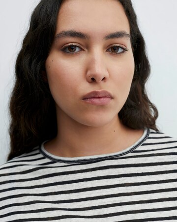 Mango 100% Linen T-shirt