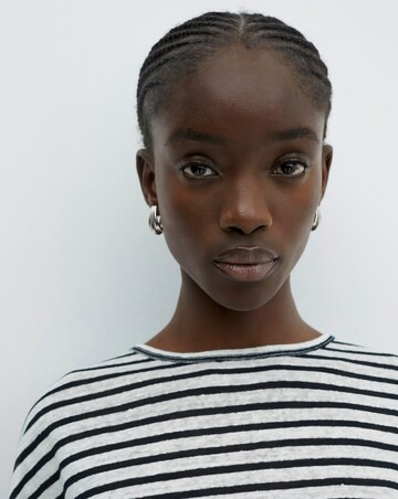 Mango 100% Linen T-shirt