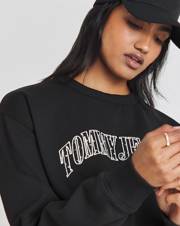 Tommy Jeans Stardust Varsity Crew Jumper
