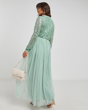 Maya Deluxe Lace Midi Dress