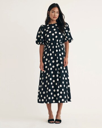 Nobody's Child Thora Spot Midi Dress