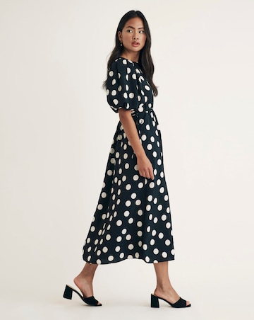 Nobody's Child Thora Spot Midi Dress