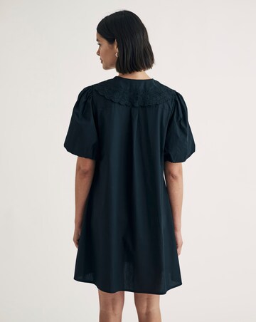 Nobody's Child Black Bridget Embroidered Mini Dress