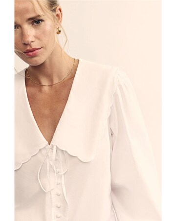 Nobody's Child Birdie Collar Blouse