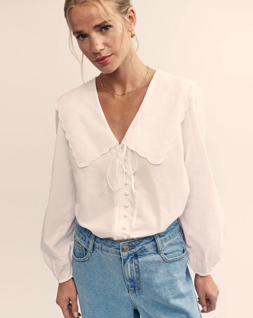 Nobody's Child Birdie Collar Blouse